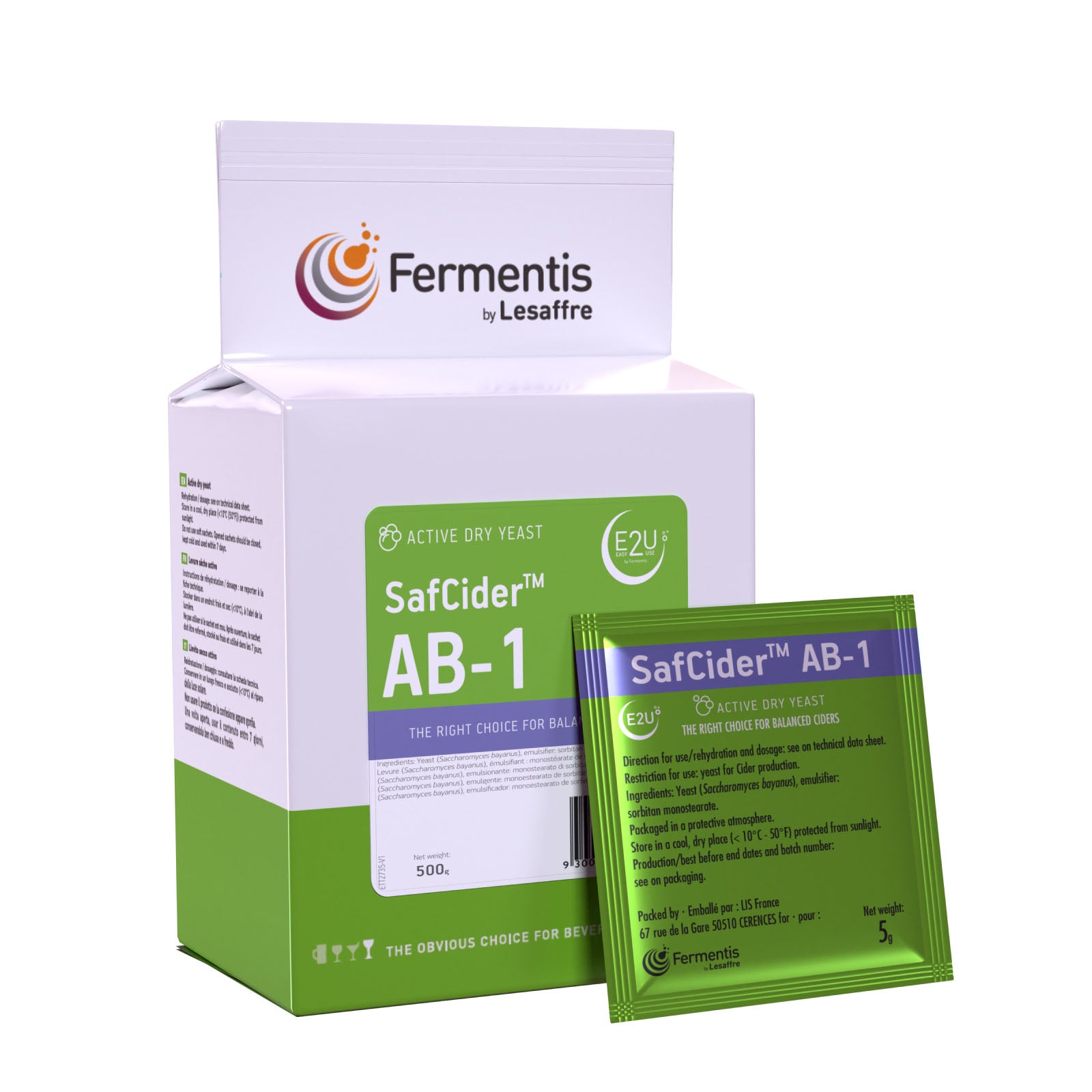 Fermentis SafCider™ AB-1, 500g